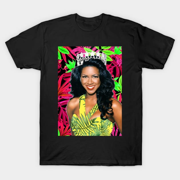 Kenya Moore T-Shirt by austyndelugoart